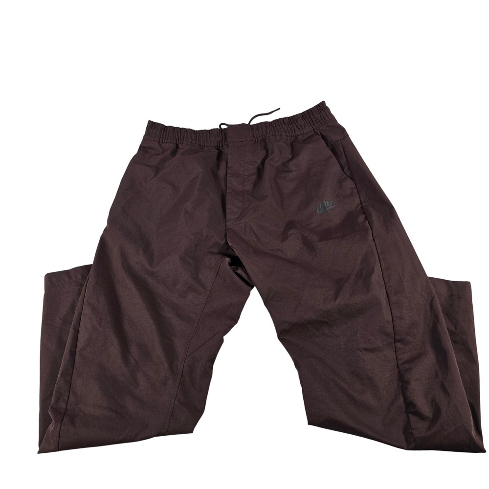 Nike Sportswear Woven Tapered Pants Burgundy AR3221-263 Mens XL